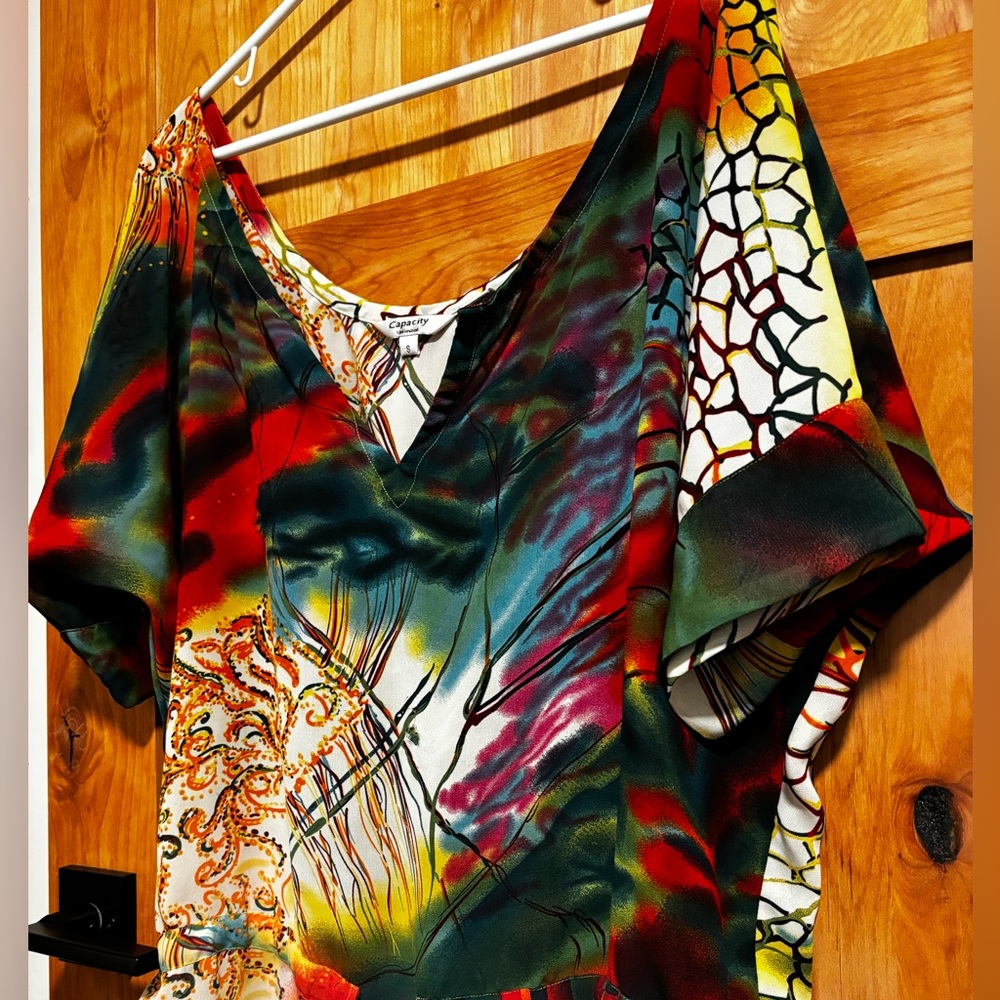 Capacity Unlimited Sheer Overshirt